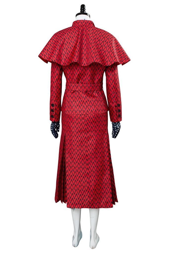 Mary Poppins Returns Red Coat Cosplay Costume From Yicosplay