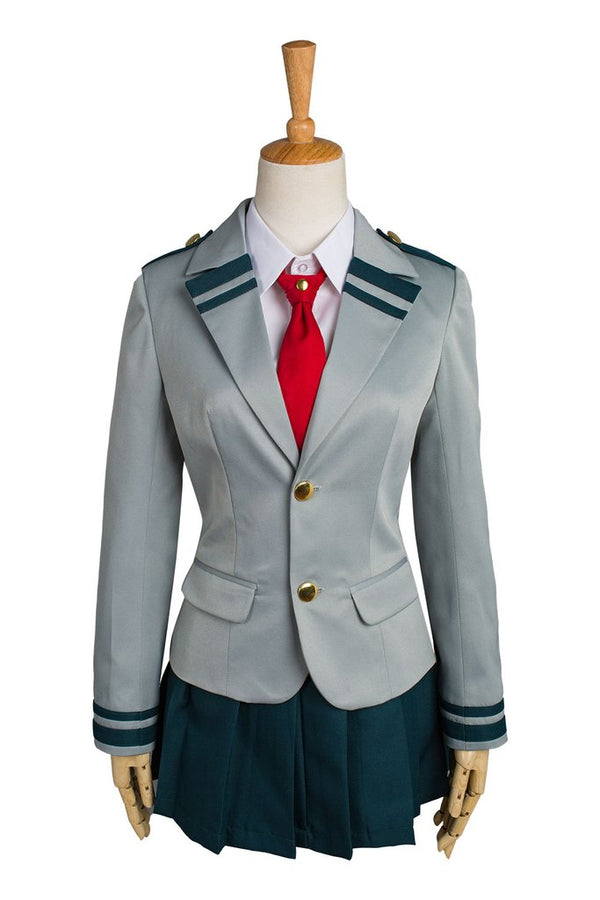 Tsuyu School Uniform Cosplay Costume From Yicosplay