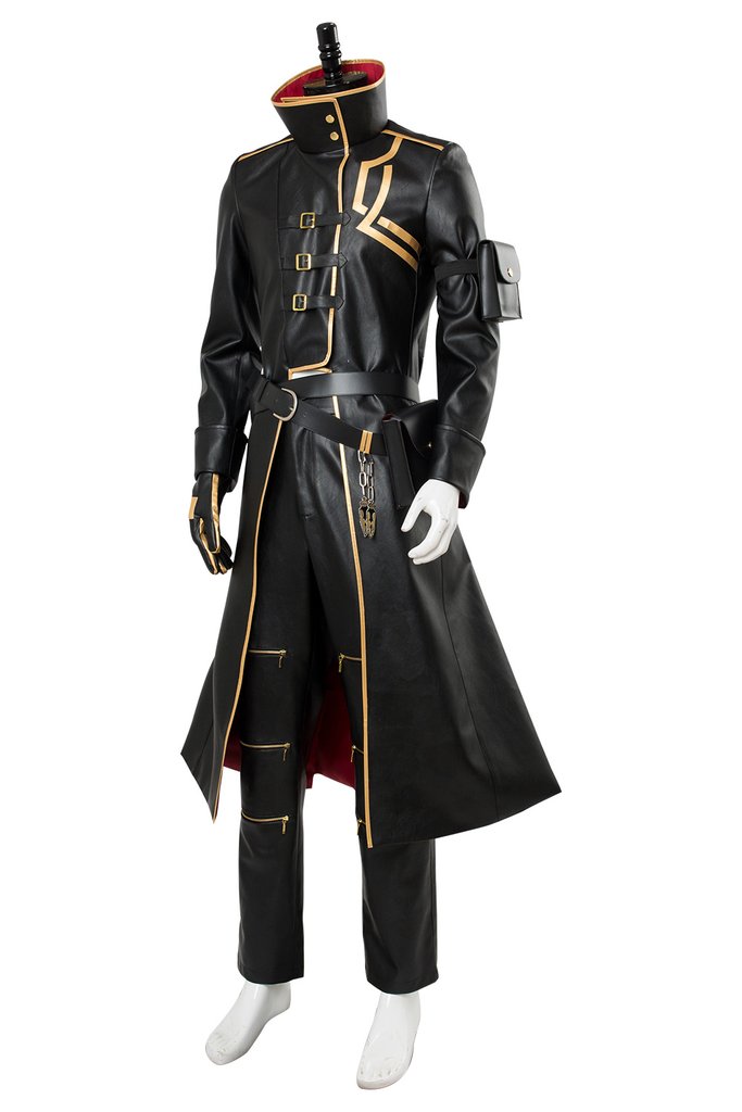 Fate Grand Order Fate Go Anime Fgo Gilgamesh Leather Overcoat Cosplay Costume From Yicosplay