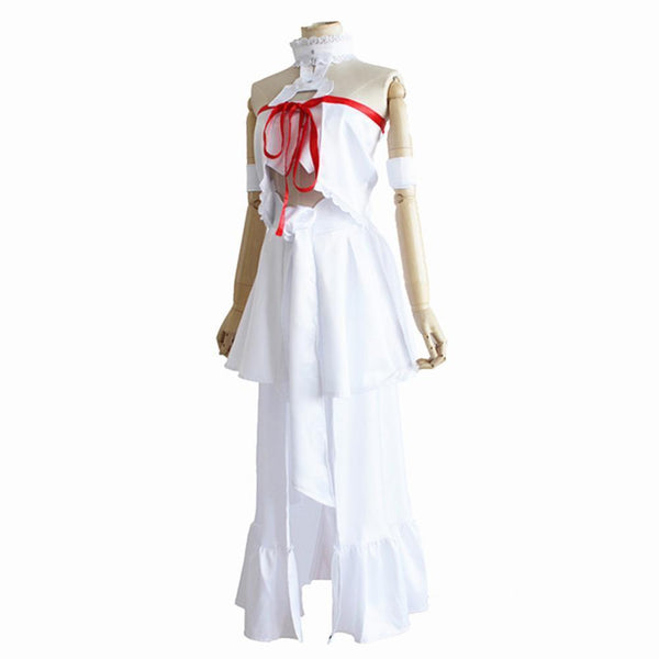 Sword Art Online Sao Asuna Fairy White Dress Cosplay Costume From Yicosplay