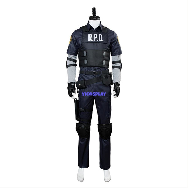 Leon Kennedy Costumes Re2 Cosplay Outfit From Yicosplay