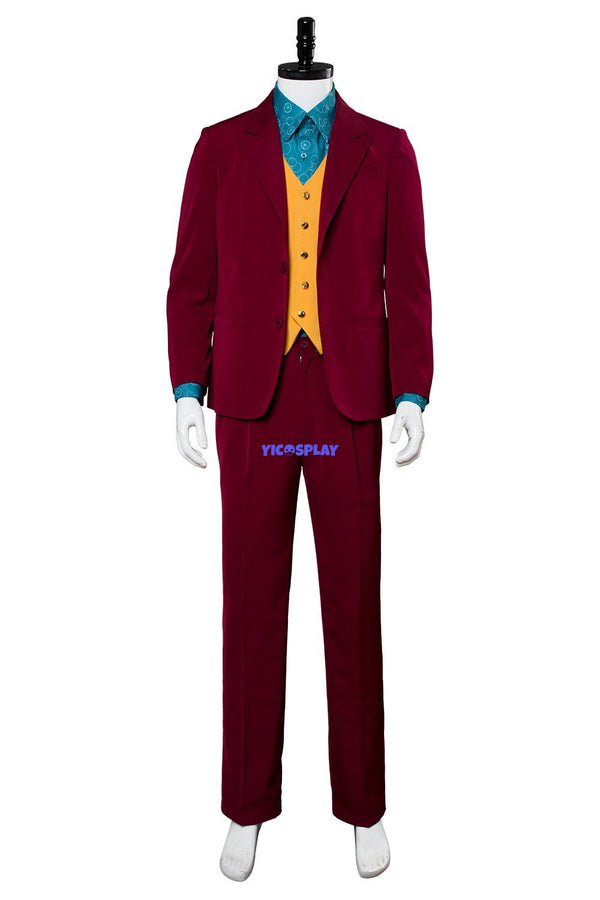 Joker 2019 Joaquin Phoenix Arthur Fleck Cosplay Costume From Yicosplay