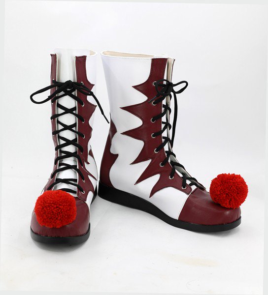 2017 IT Movie Pennywise The Clown Boots Cosplay Shoes From Yicosplay