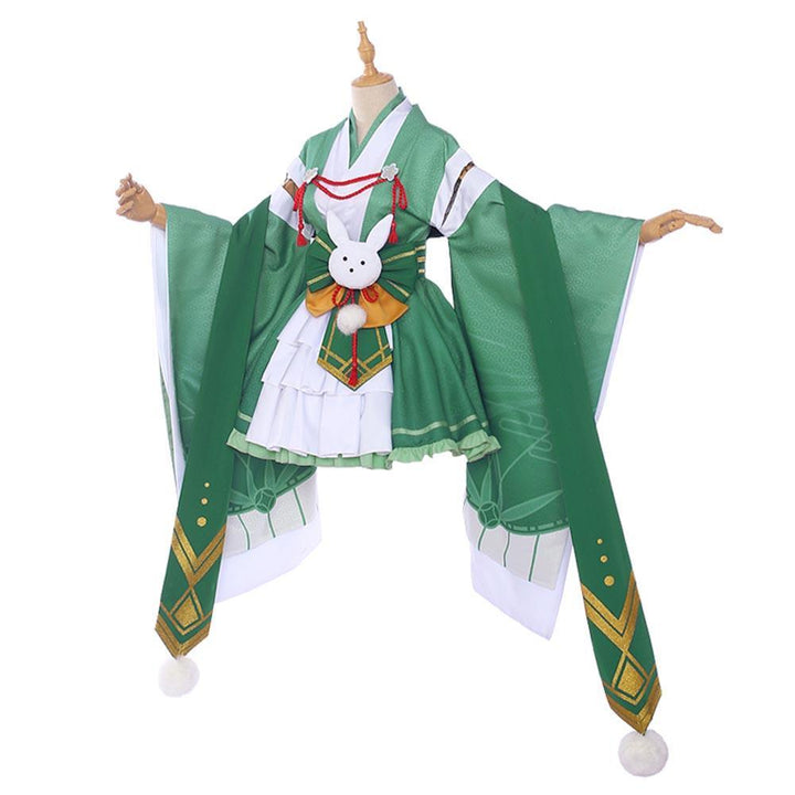 My Hero Academia Midoriya Izuku Kimono Princess Dress Halloween Cosplay Costume From Yicosplay