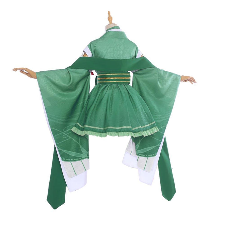 My Hero Academia Midoriya Izuku Kimono Princess Dress Halloween Cosplay Costume From Yicosplay