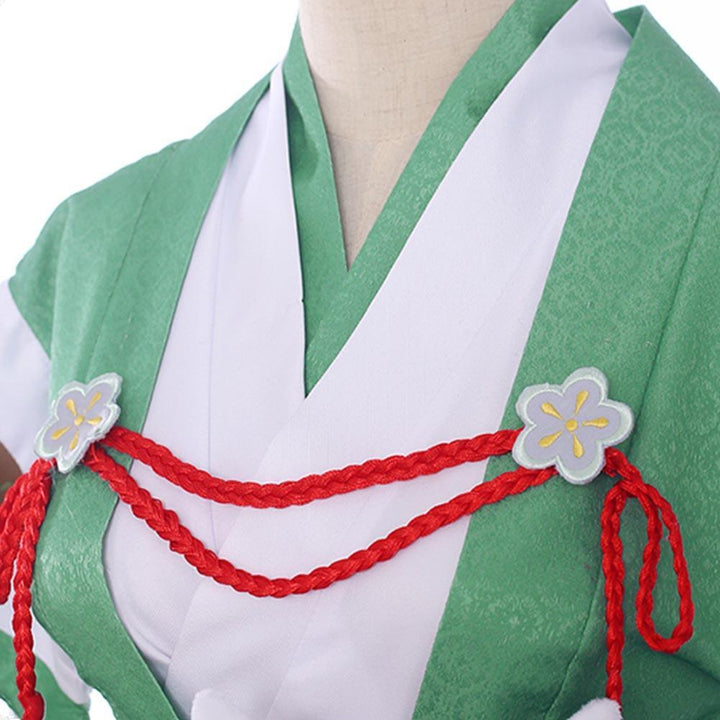 My Hero Academia Midoriya Izuku Kimono Princess Dress Halloween Cosplay Costume From Yicosplay