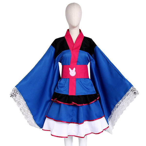 Overwatch DVA Song HANA Cosplay Kimono From Yicosplay