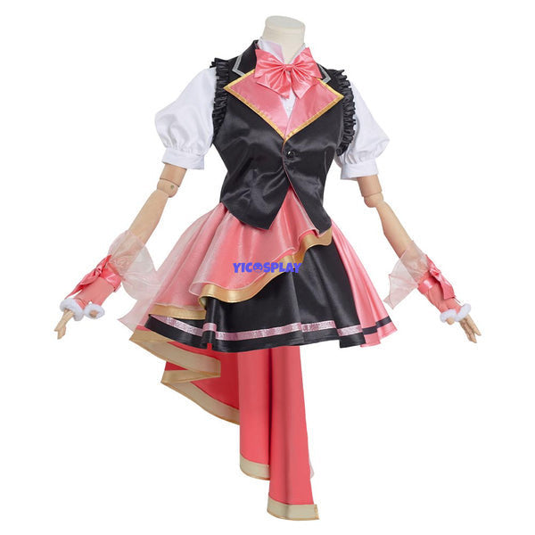 Mitsuri Kanroji Lolita Maid Dress Cosplay Costume From Yicosplay