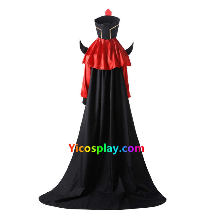 Adults Jafar Aladdin Costume Halloween Outfit From Yicosplay