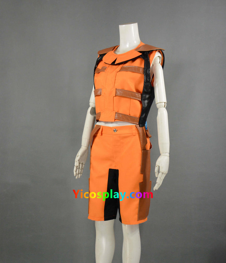 Womens Rocket Raccoon Costume Adults Guardians Of The Galaxy Orange Suit Cosplay Outfit From Yicosplay