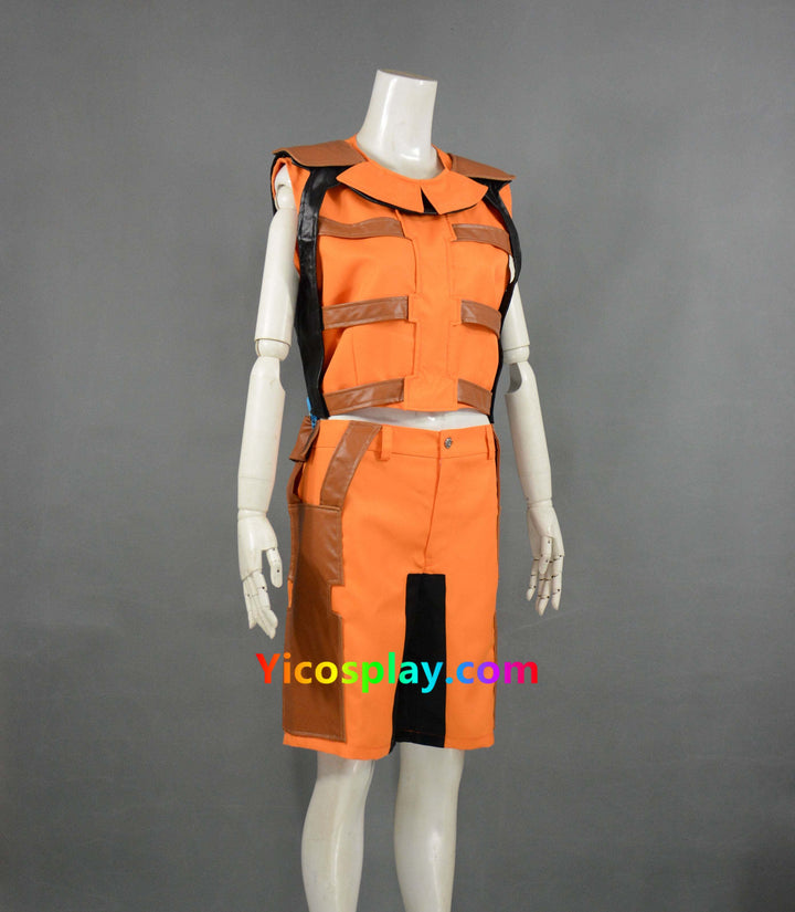 Womens Rocket Raccoon Costume Adults Guardians Of The Galaxy Orange Suit Cosplay Outfit From Yicosplay