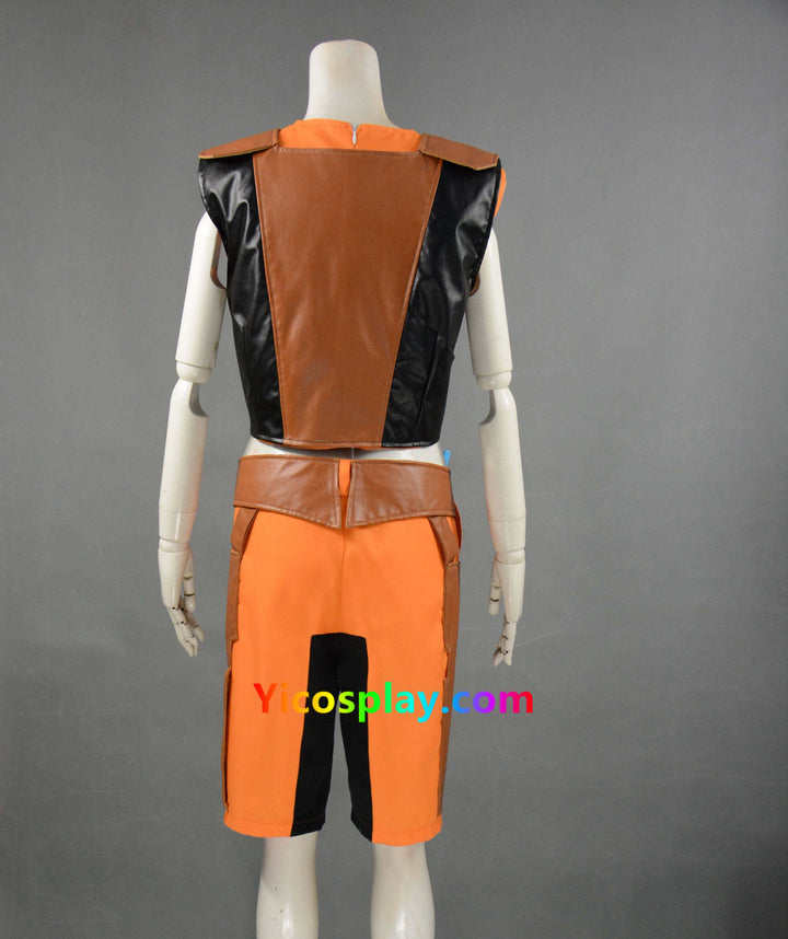 Womens Rocket Raccoon Costume Adults Guardians Of The Galaxy Orange Suit Cosplay Outfit From Yicosplay