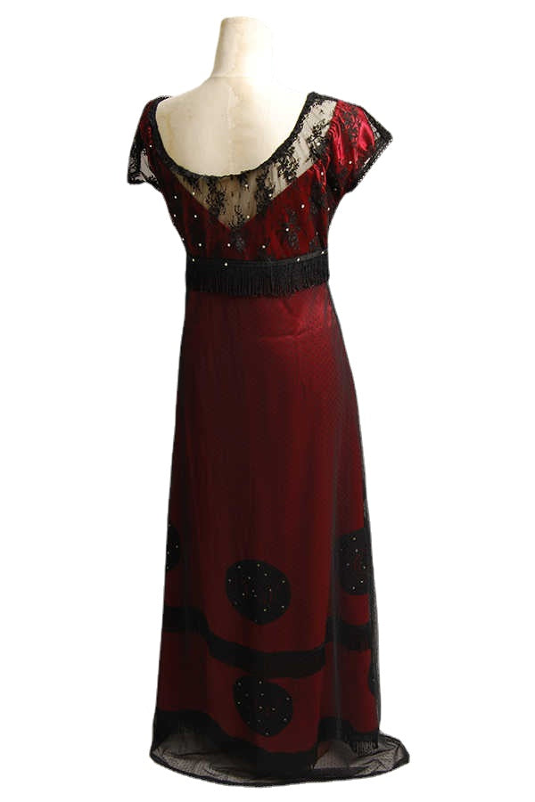 Titanic Rose Dewitt Bukater Red Jump Dress Cosplay Costume From Yicosplay