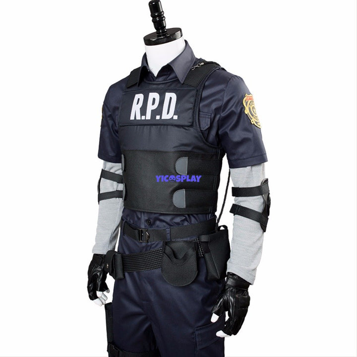 Leon Kennedy Costumes Re2 Cosplay Outfit From Yicosplay