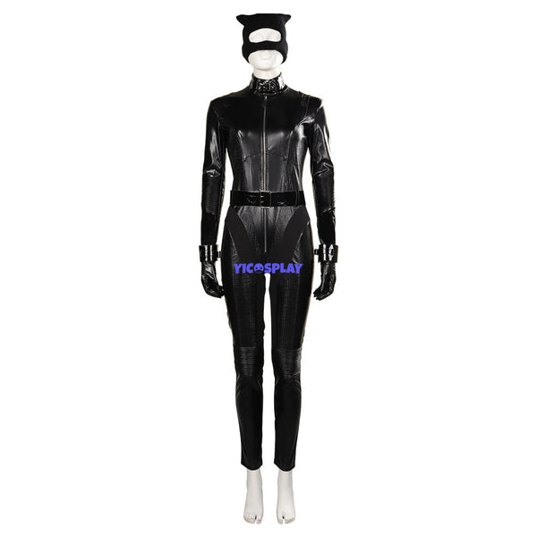 Catwoman 2022 Costume Black Suit Leather Outfit From Yicosplay