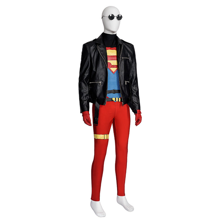 Adult Superboy 90s Costume Cosplay Outfit From Yicosplay