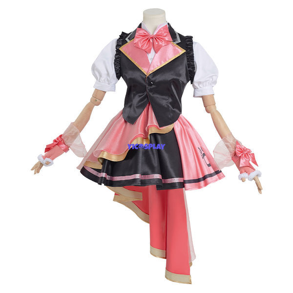 Mitsuri Kanroji Lolita Maid Dress Cosplay Costume From Yicosplay