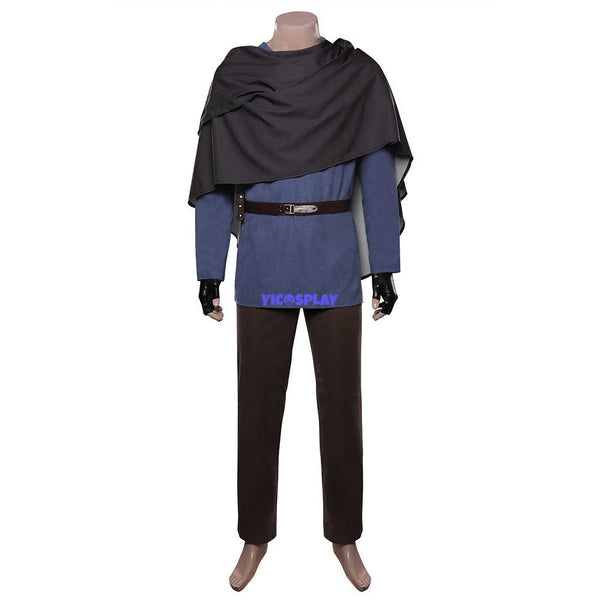 Obi Wan Kenobi Blue Outfit Cosplay Costumes Adult From Yicosplay