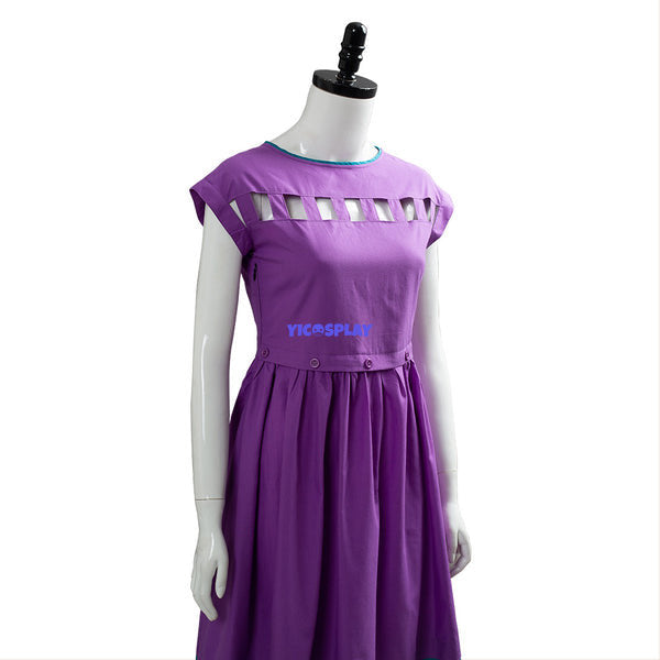 Nancy Stranger Things Purple Dress From Yicosplay