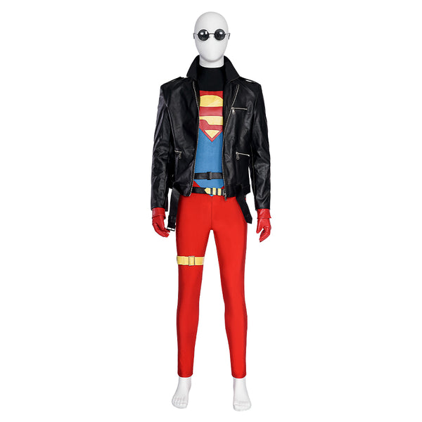 Adult Superboy 90s Costume Cosplay Outfit From Yicosplay
