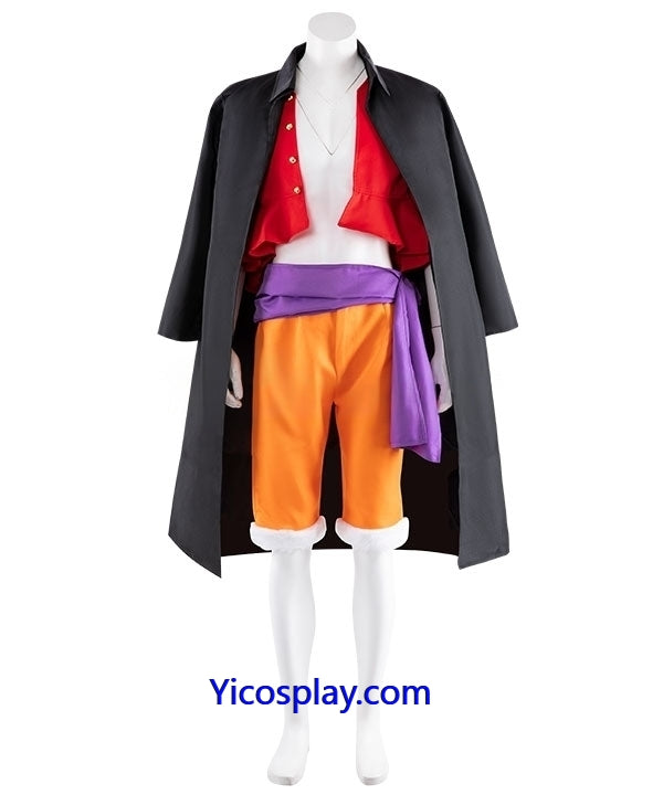 Luffy Onigashima Raid Outfit With Straw Hats From Yicosplay