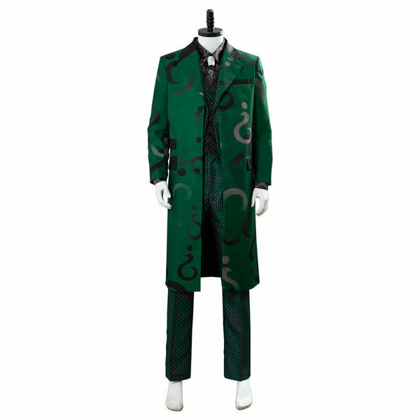 Gotham Riddler Edward Nygma Green Suit Cosplay Costume From Yicosplay