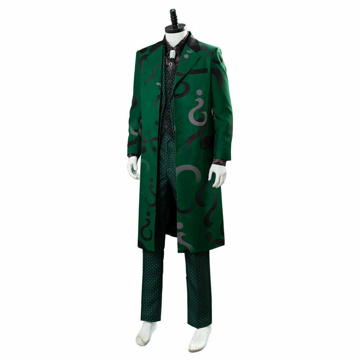 Gotham Riddler Edward Nygma Green Suit Cosplay Costume From Yicosplay