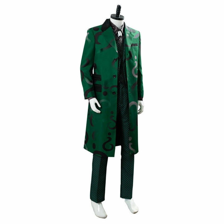 Gotham Riddler Edward Nygma Green Suit Cosplay Costume From Yicosplay