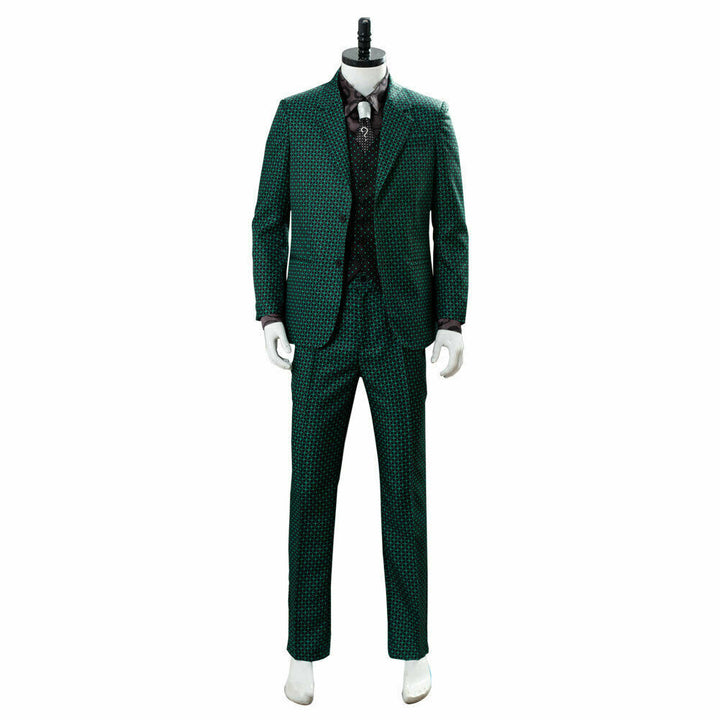 Gotham Riddler Edward Nygma Green Suit Cosplay Costume From Yicosplay